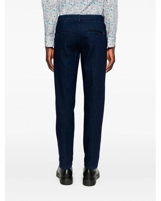 Dondup Blue 'Gaubert Relax' Pants for men