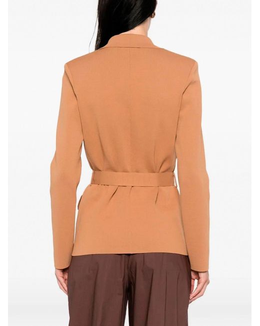 Elisabetta Franchi Orange Tricot Sweater