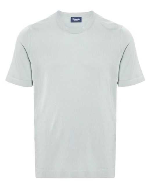 Drumohr Gray T-Shirt for men
