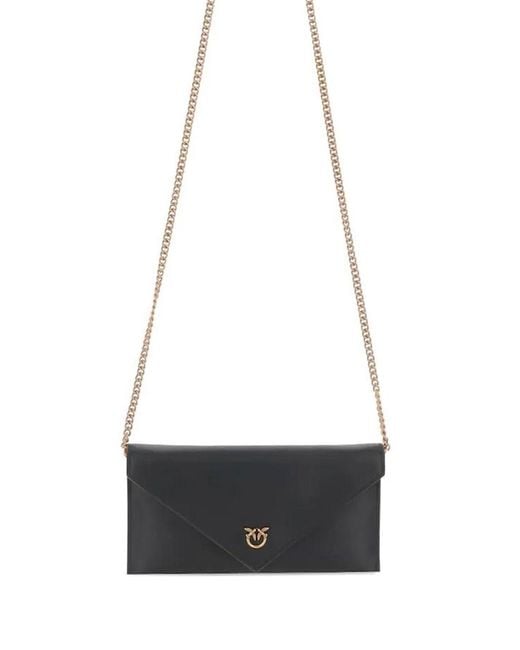 Pinko White Mini Flat Bag