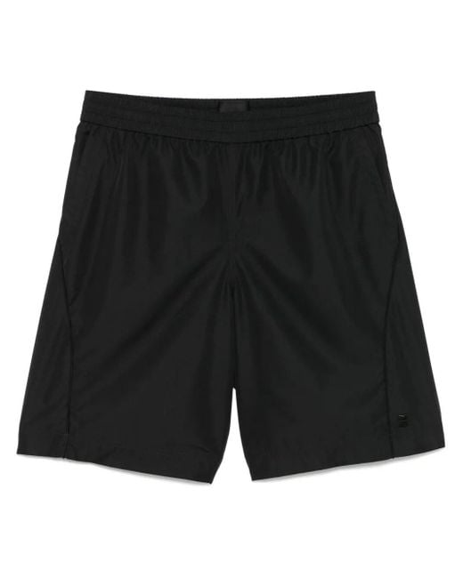 Givenchy Black Bermuda Shorts With '4G' Details for men