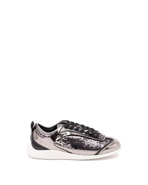 Pinko White 'Reby 10' Sneakers