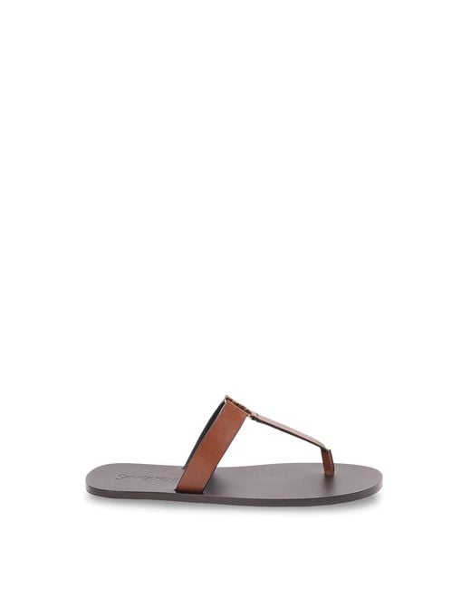 Saint Laurent Multicolor 'Babylone' Sandals