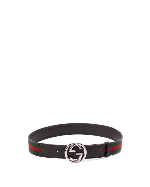 Gucci White Reversible Belt for men