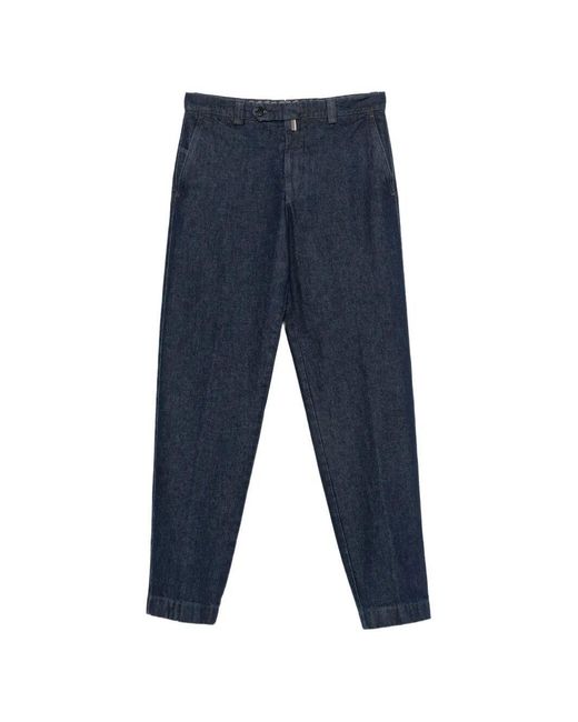 Berwich Blue Pants for men
