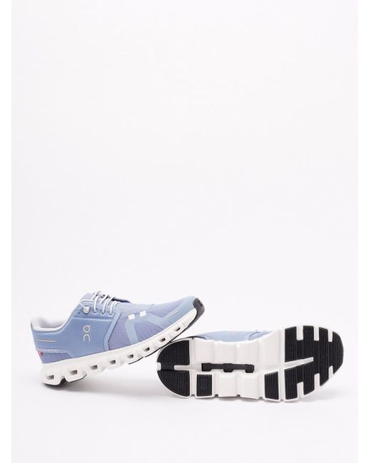 On Shoes White 'Cloud 6' Sneakers