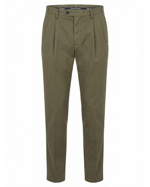 Drumohr Green Chino Pants for men