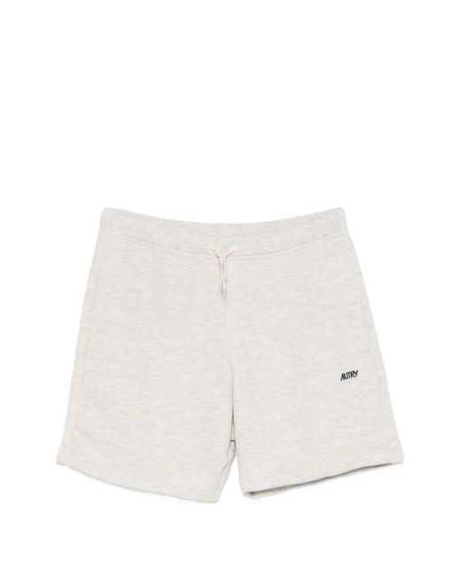 Autry White Shorts for men