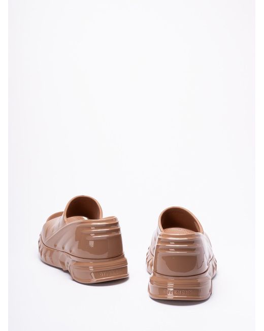 Givenchy Pink `Marshmallow Slider` Wedge Sandals