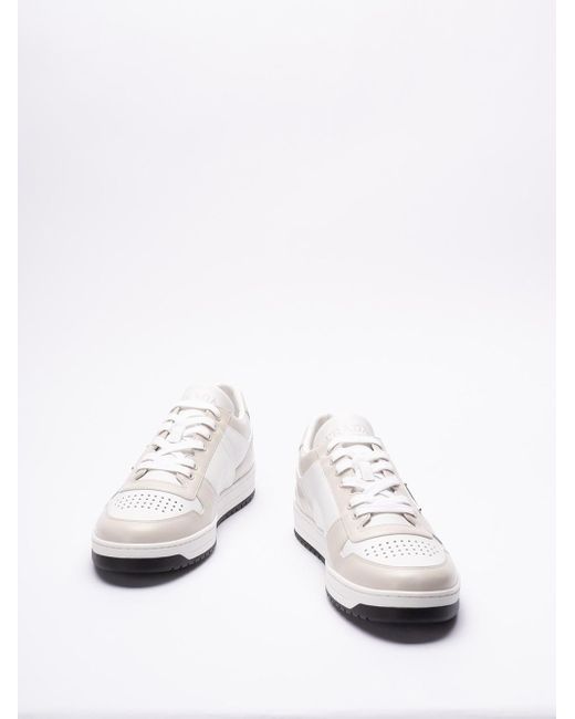Sneakers Downtown con applicazione di Prada in White da Uomo