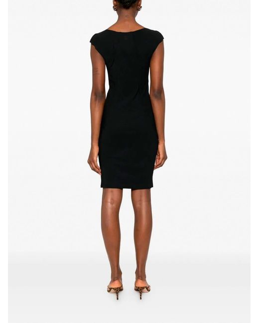 Patrizia Pepe Black Sleeveless Midi Dress