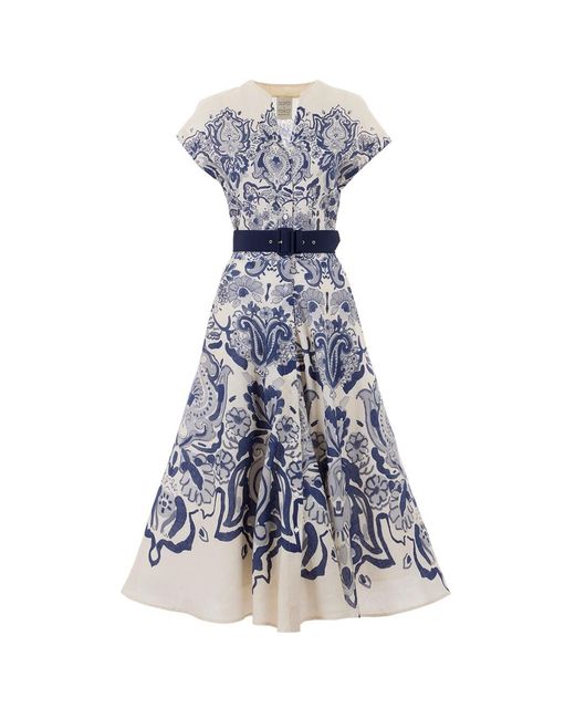 Sara Roka White 'Glady85/B' Dress