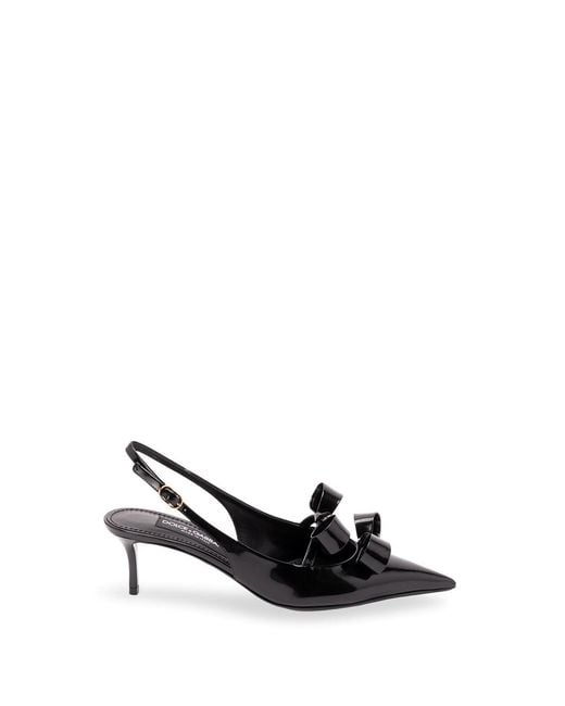 Dolce & Gabbana White Slingback