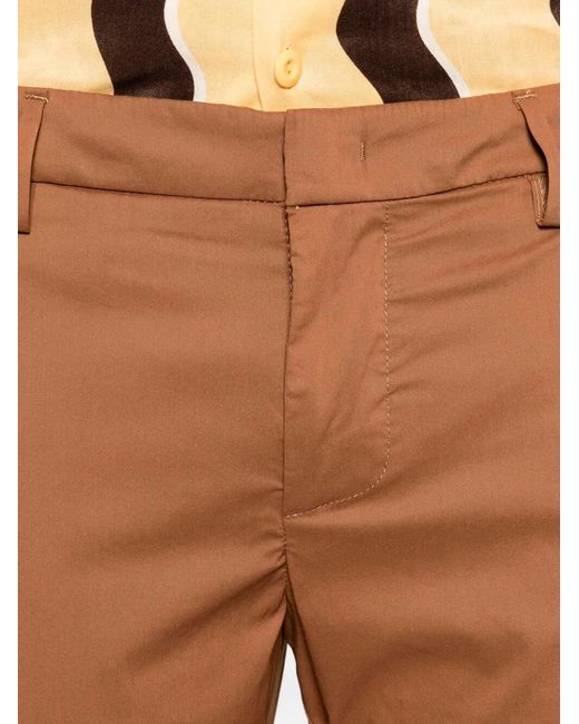 Dondup White 'Gaubert' Slim Chino Jeans for men