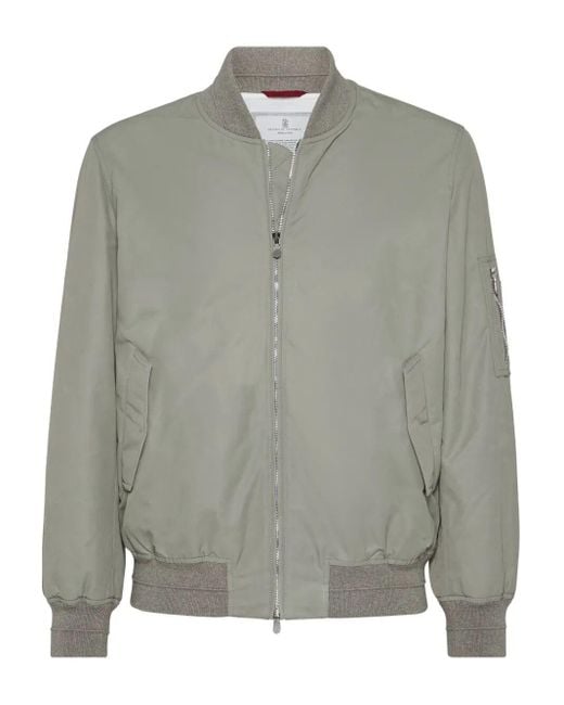 Brunello Cucinelli Gray Outerwear for men