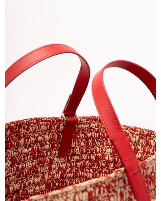 Loewe Pink Paula's Ibiza 'Eclipse' Medium Basket Bag