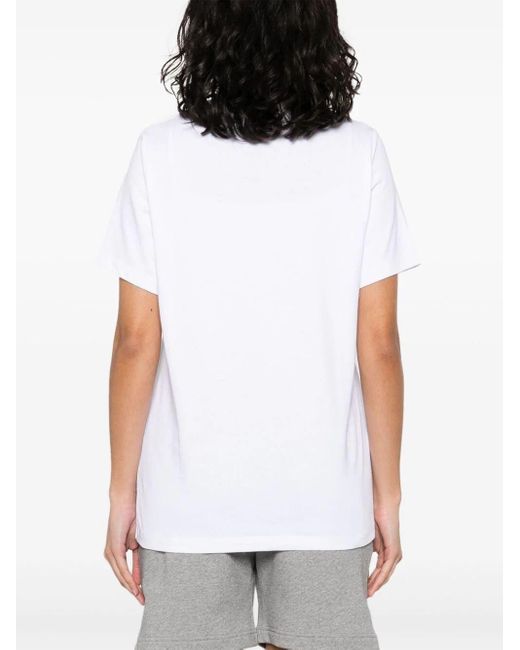 Fiorucci White Angel Patch Regular Fit T-Shirt