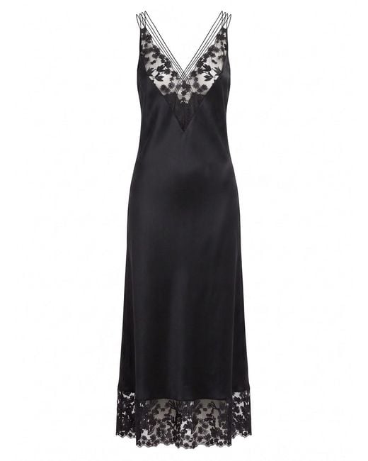 Fendi Black Satin Dress