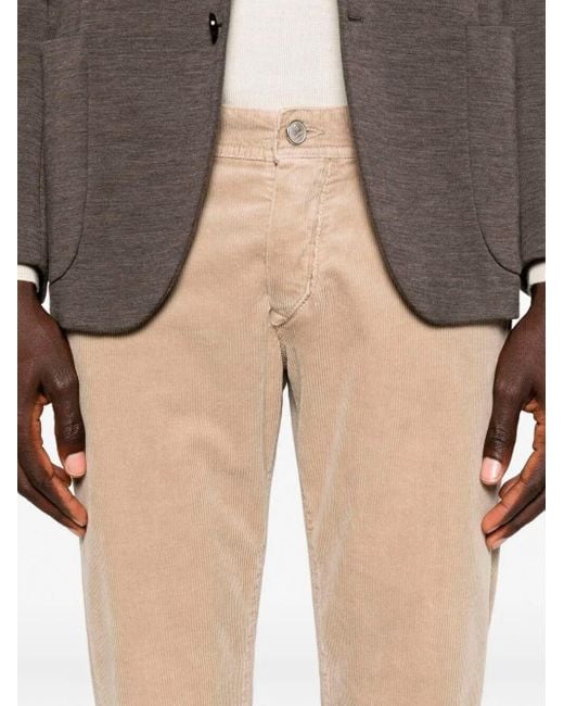 Barba Napoli Natural 5-Pocket Pants for men