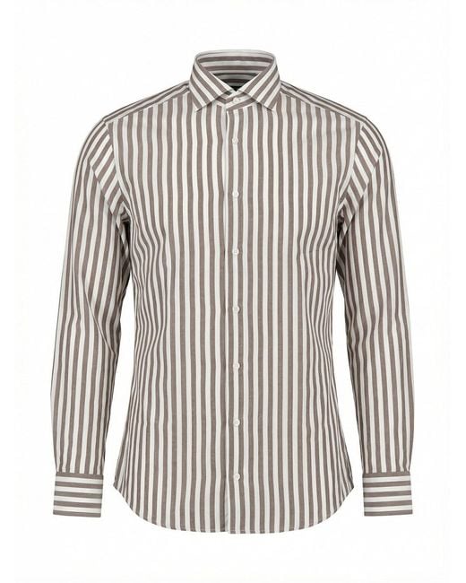 Barba Napoli White Shirt for men