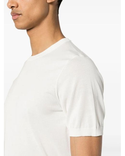 Drumohr White T-Shirt for men