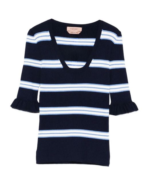 Twinset Blue Sweater