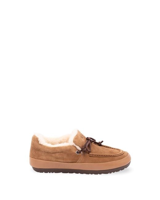 Ugg Brown Quill Slip-On