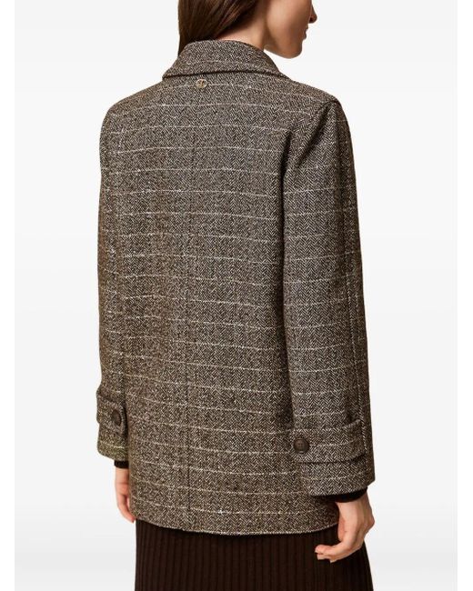 Twinset Gray Coat