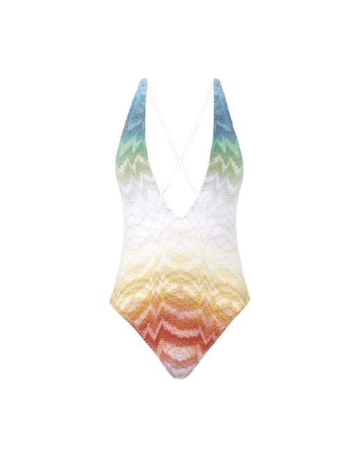 Missoni White One-Piece Swimsuit