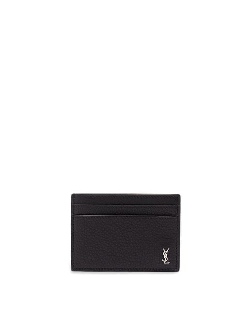 Saint Laurent White 'Tiny Cassandre' Wallet for men