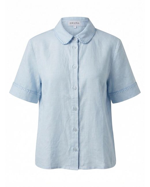 ORSINA Blue Short Sleeves Shirt