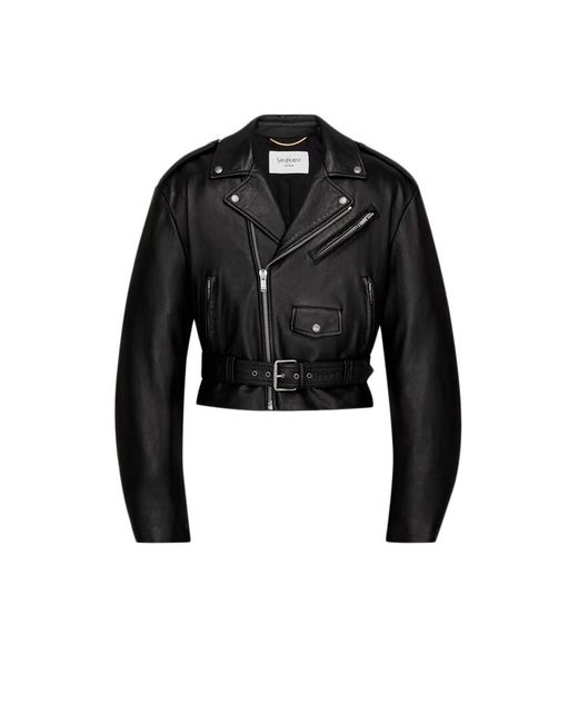 Saint Laurent Black Leather Jacket