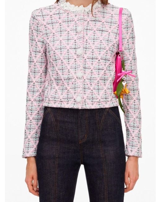 Self-Portrait Blue High Waisted Denim Jeans