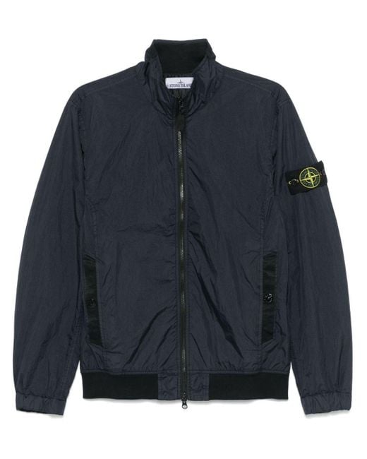 Stone Island Blue Outerwears for men