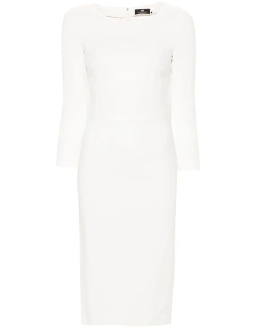 Elisabetta Franchi White Dress