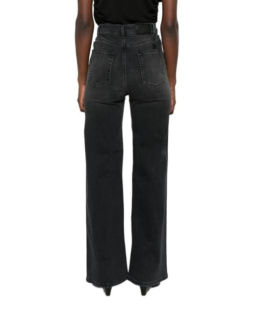 Twinset Black Jeans Straight Fit