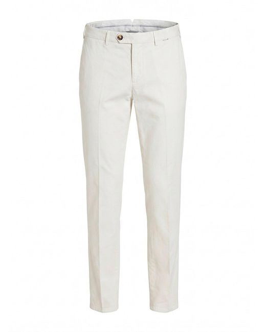 Brunello Cucinelli White Pants for men