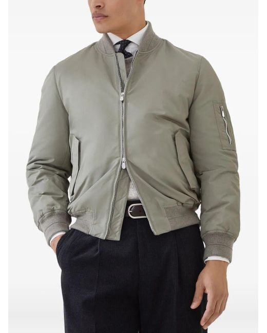 Brunello Cucinelli Gray Outerwear for men