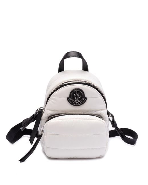 Moncler White `Kilia` Small Crossbody Bag