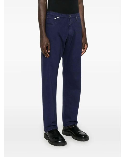 Prada Blue Straight Leg Tapered Jeans Clothing for men