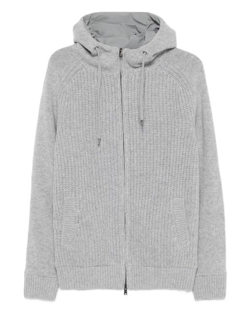 Herno Gray 'Resort' Bomber Jacket for men