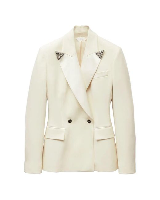Versace White Evening Tailoring Jacket