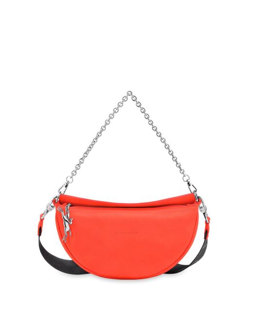 Longchamp Red `smile` Small Crossbody Bag