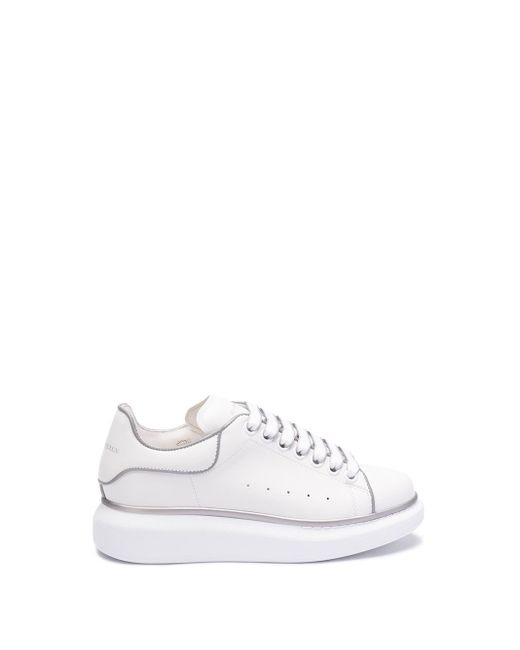 Alexander McQueen White `Oversized` Sneakers
