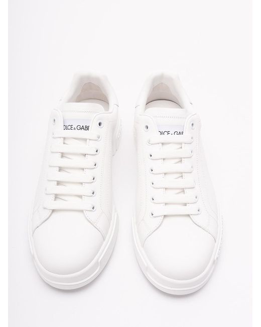 Dolce & Gabbana White Sneakers for men