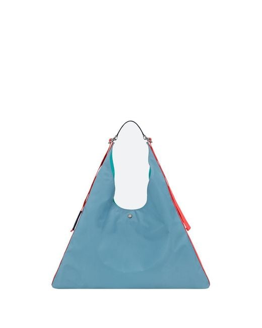 Longchamp Blue 'Re-Play' Extra Large Shoulder Bag