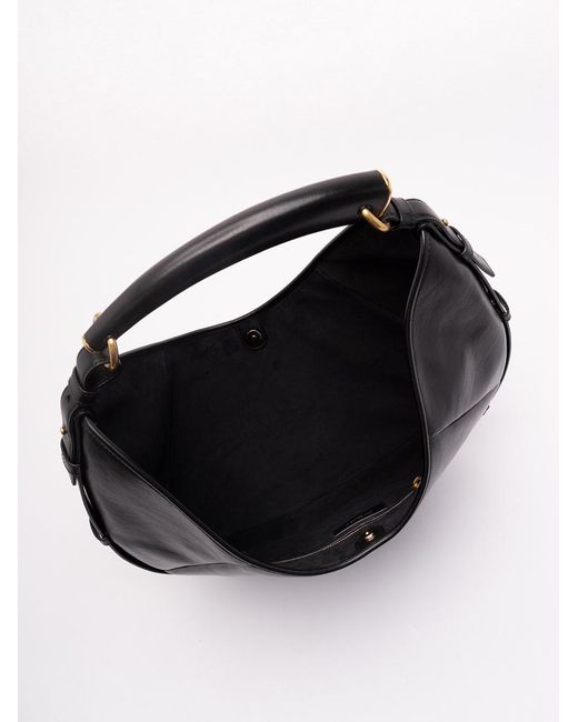 Saint Laurent Black 'Mombasa' Medium Bag