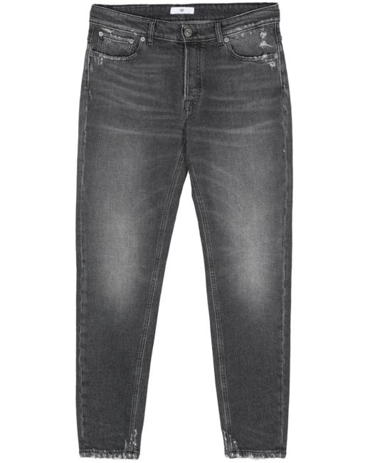 Pmds Gray `Gerard` Skinny Jeans for men