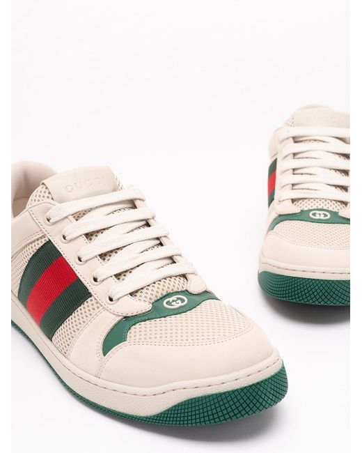Gucci Pink 'Screener' Sneakers for men