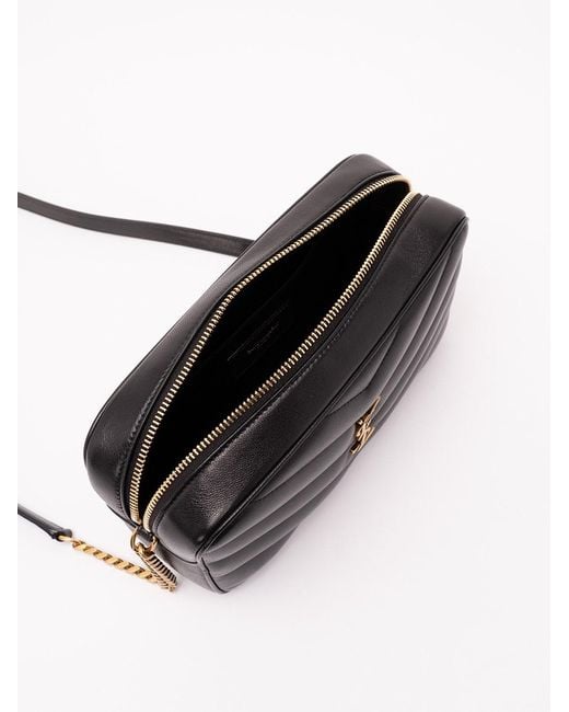 Saint Laurent Black 'Loulou' Camera Bag